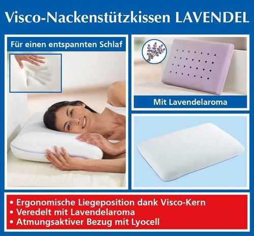 Visco nackenstützkissen - visco,